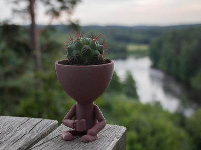 People planter "Morning Cup"