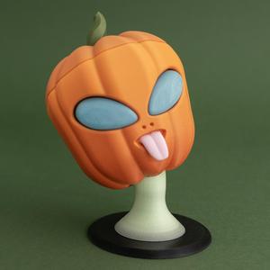 Zørp-O'-Lantern Bust Stand