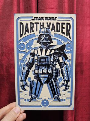 Star Wars (Inspired) "Sith Schematics Blueprint" HueForge Darth Vader Wall Art
