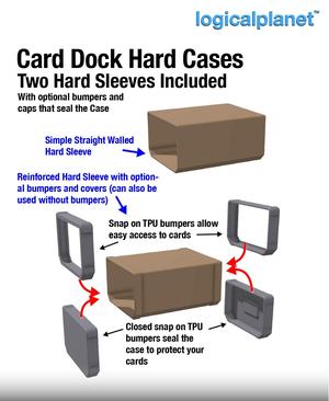 Card Dock for Uno - Auto-aligning Card Deck Holder and Case