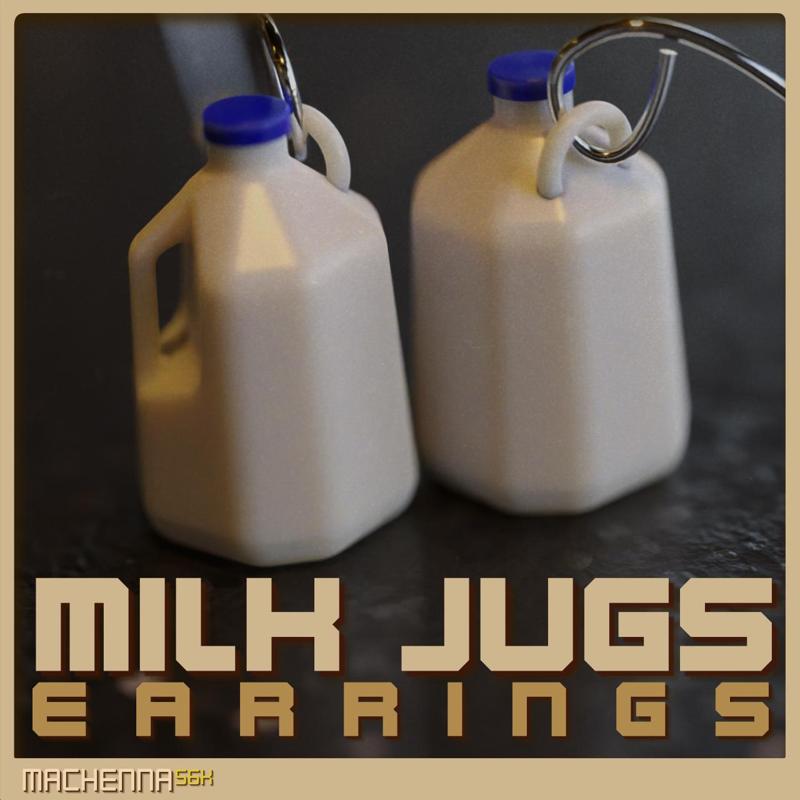 Milk Jug Earrings