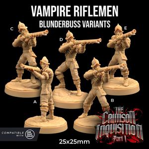 Vampire Riflemen with Blunderbuss