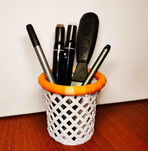 Basketball Hoop Pen Holder