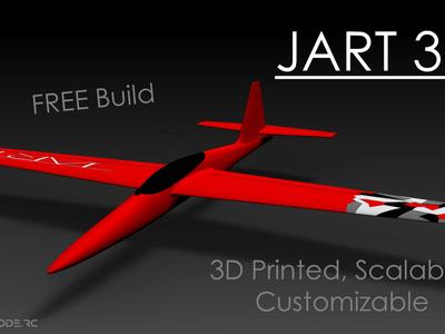 Jart 3DP - A Scalable, Customizable 3DP Sailplane