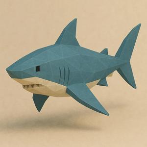 TIBURON LOW POLY   