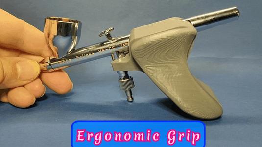 airbrush ergonomic grip