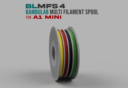 Bambulab Multi Filament Spool for A1 MINI- 4 Filaments
