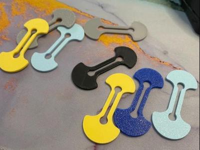 Removable Shopping cart key! loonie + quarter