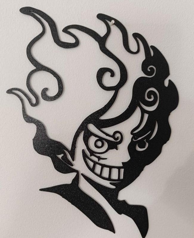 wallart decor luffy gear5
