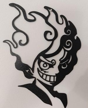 wallart decor luffy gear5