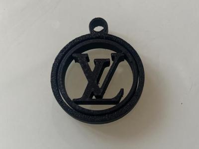 louis vuitton gyro keychain
