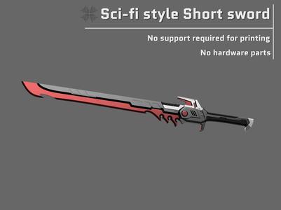Sci-fi style Short sword