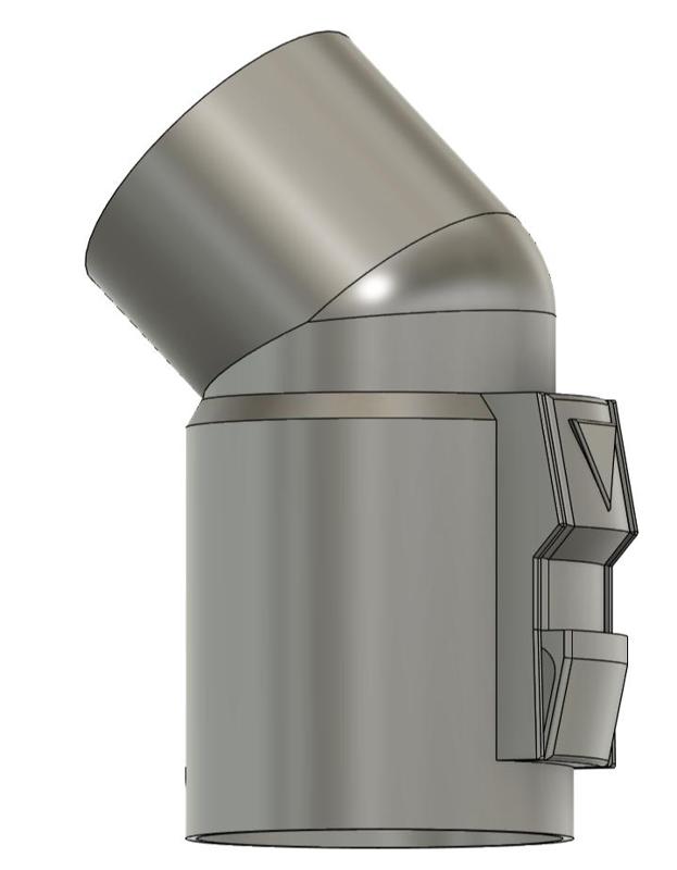 Karcher vaccum adapter 45° 180° 50mm