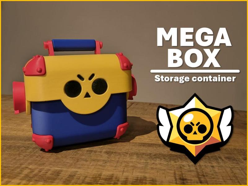 Brawl Stars | Mega Box storage container (NO AMS)