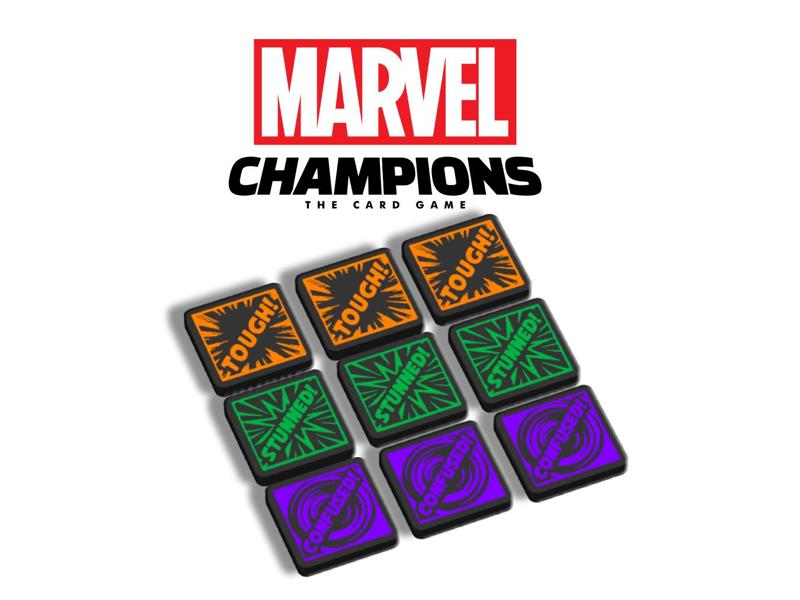 Status Token Set | Marvel Champions LCG |