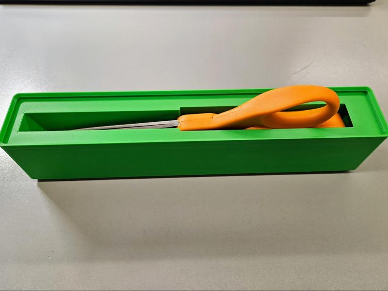 Gridfinity Fiskars Orange Handled Scissors Holder