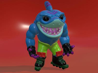 Street Sharks FunkoPoP Streex