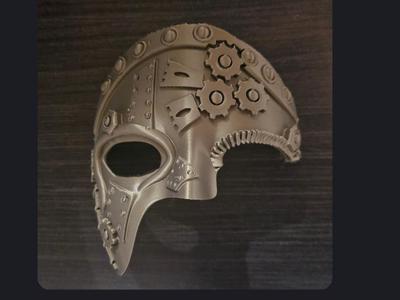 steampunk opera phantom mask