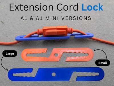 Extension Cord Lock and Organizer - Small & Large
