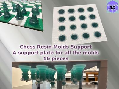 Chess Mold Resin Support