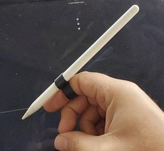 Finger pen ring