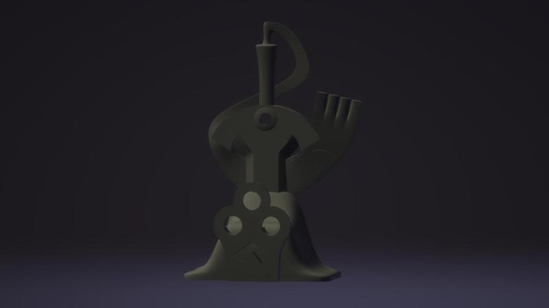 Honedge Controller Stand - Pokemon Fan Art - Video Game Accessory