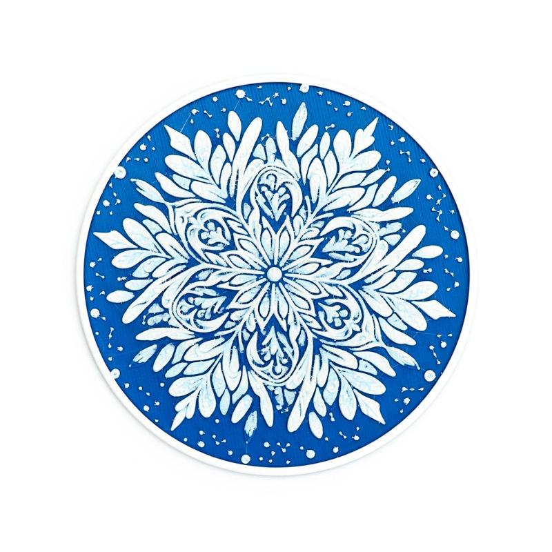 Snowflake Coasters
