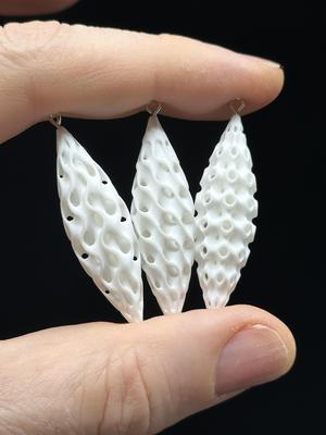 Navette Earrings - Surfaces