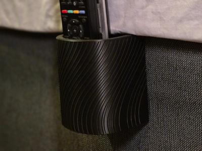 Bed Remote Storage Holder Basket Bin