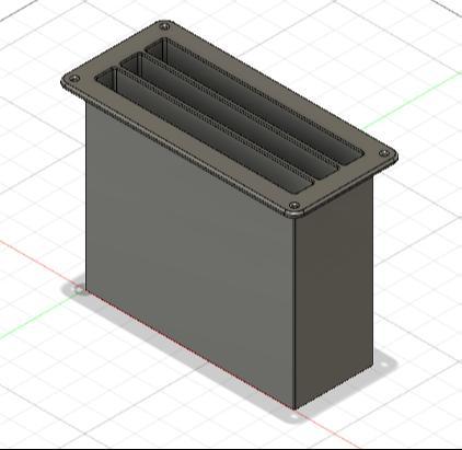 Tablet slots storage 3x