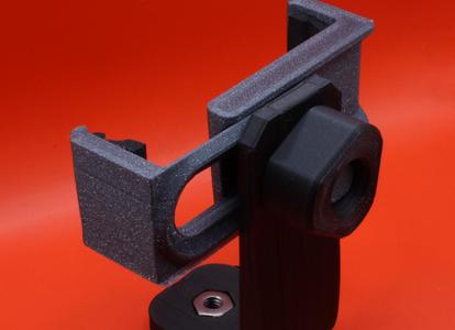 3D printable cell phone tripod mount