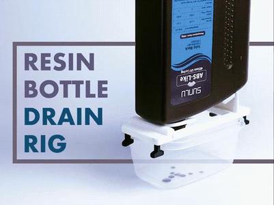 Resin Bottle Draining / Drip Rig