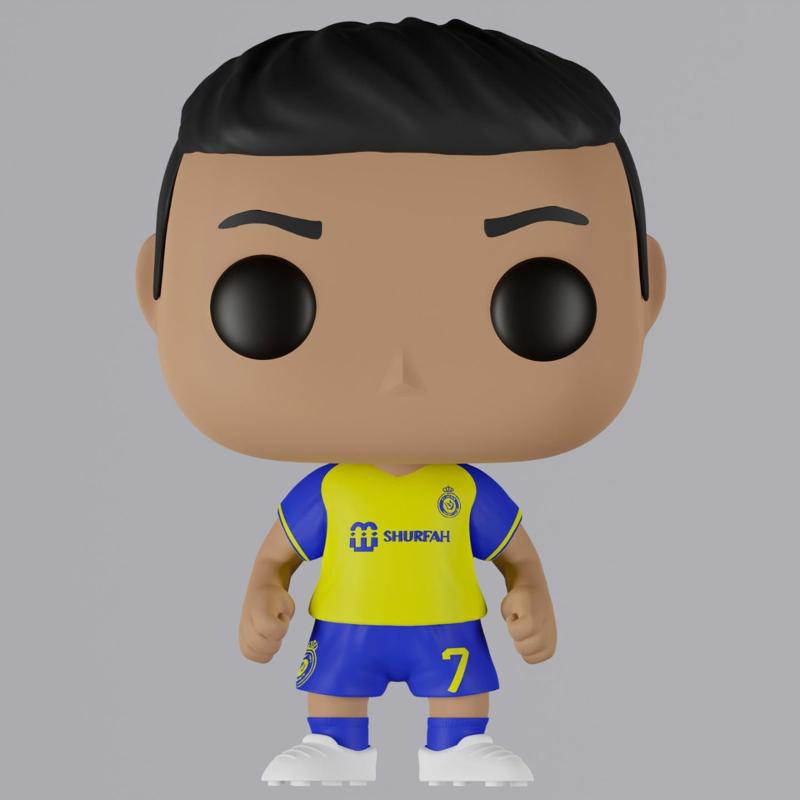 Cristiano Ronaldo CR7 Al Nassr Funko Pop Figure