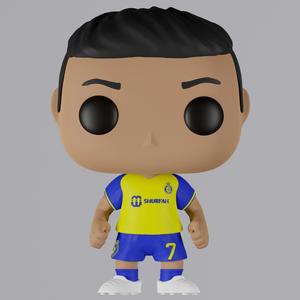 Cristiano Ronaldo CR7 Al Nassr Funko Pop Figure