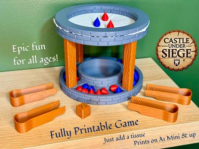 Castle Under Siege - A Fun Game for 2-4 Players