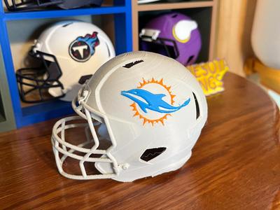 Miami Dolphins Football Helmet