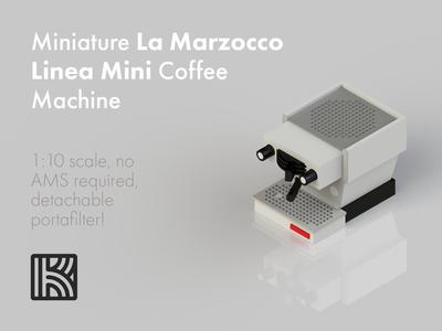 Miniature La Marzocco Linea Mini - no AMS required