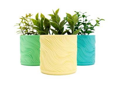 Organic Swirl Planter