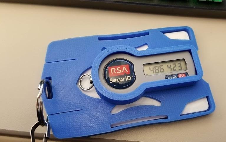 ID Badge Holder - RSA Token Holder JR0Bot