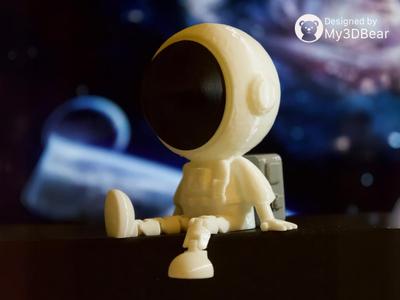 Articulated Astronaut with flexi legs