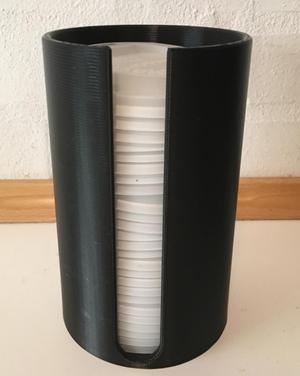 Holder for lid