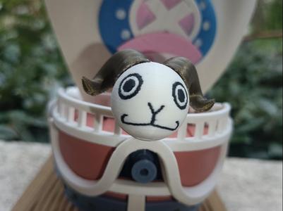 One Piece Going Merry - boat plate & figurehead