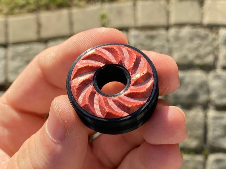 Coin fidget slider