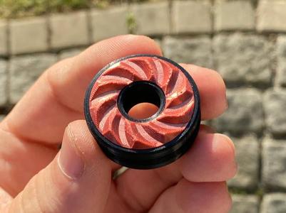 Coin fidget slider