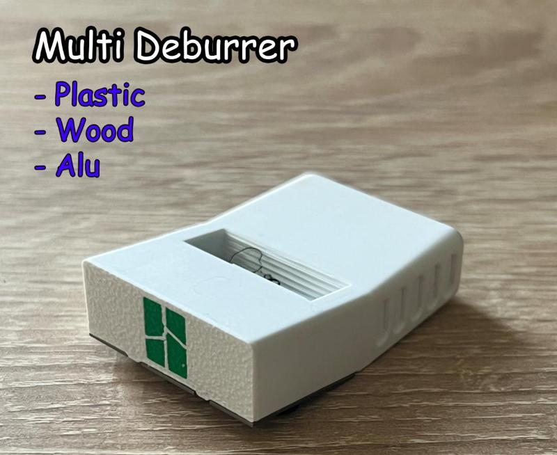 Multi Deburrer for - Plastic - Wood - Alu