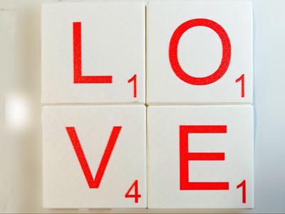 Scrabble Letter Wall tiles 