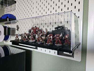 Ikea Skadis - Mount for display case