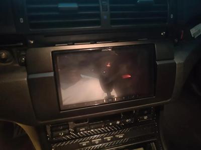 2DIN RADIO FRAME BMW E46   