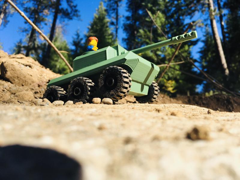 Tank LEGO (fully printable)
