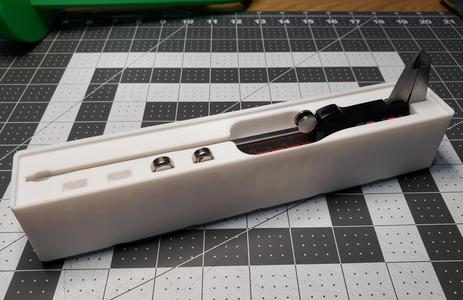 Gridfinity Bin - Caliper Holders/Bin 1x6